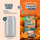 Lunish Prebiotic Soda — Orange