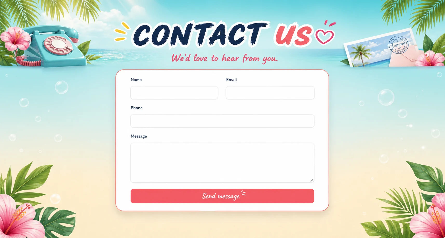 Contact us